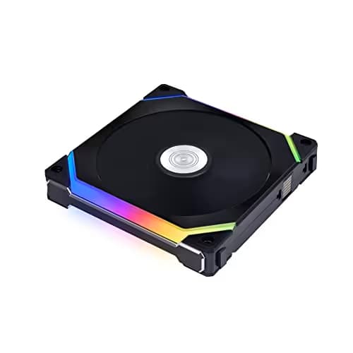 Lian Li UNI FAN SL V2 140mm Black Addressable RGB PWM 77.6 CFM 1-Pack main image