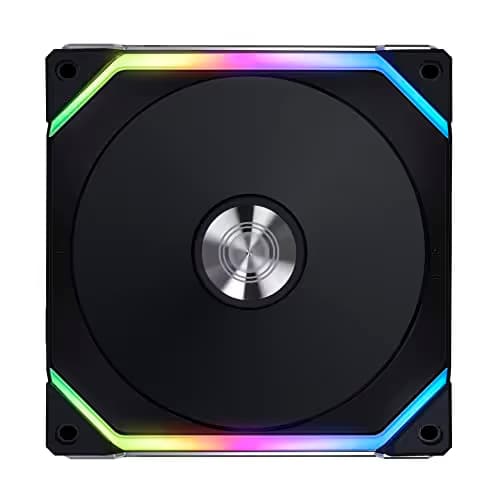 Lian Li UNI FAN SL V2 140mm Black Addressable RGB PWM 77.6 CFM 1-Pack image