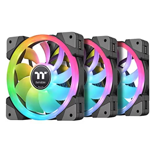Thermaltake SWAFAN EX14 140mm Black RGB 3-Pack image