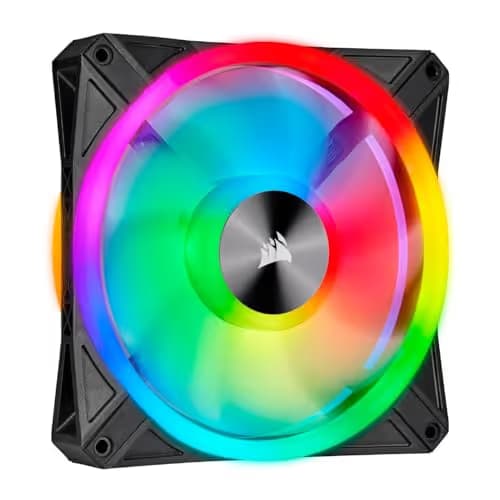 Corsair iCUE QL140 140mm Black RGB PWM 50.2 CFM image