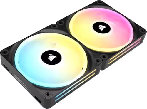 Corsair iCUE LINK QX140 140mm Black ARGB  main image