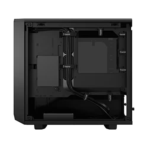 Fractal Design Meshify 2 Nano Mini-ITX Tower Black Tempered Glass Side Panel image