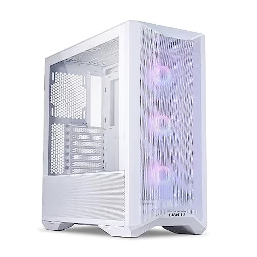 Lian Li Lancool II ATX Mid Tower White with Mesh C RGB and Tempered Glass main image