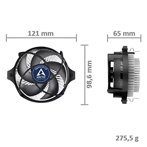 ARCTIC Alpine 23 CO Air 65mm Black image