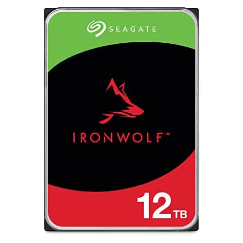 Seagate IronWolf NAS 12TB 3.5" HDD 7200RPM SATA 6.0 Gb/s image
