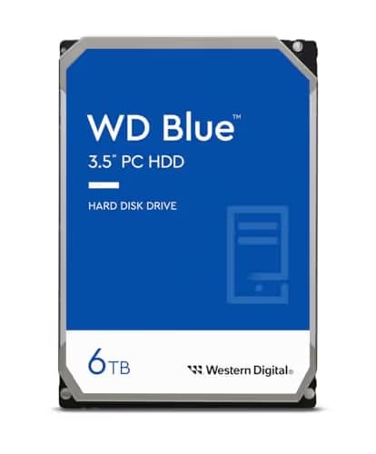 Western Digital Blue 6TB HDD 3.5" SATA image