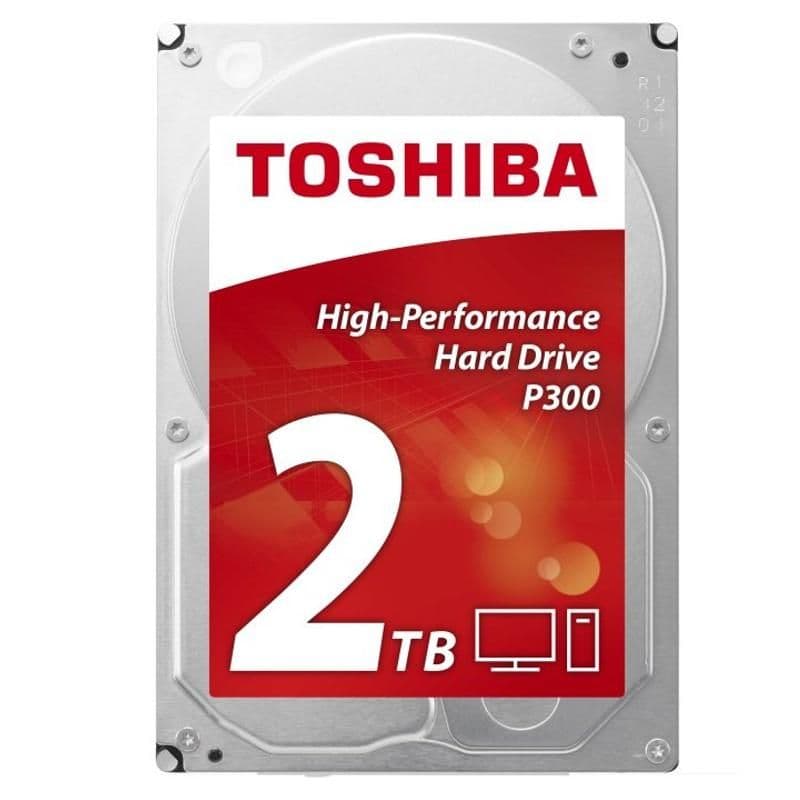 Toshiba P300 2TB 3.5" HDD 7200RPM SATA 6.0 Gb/s Internal image
