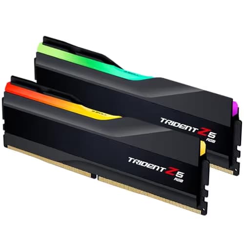 G.Skill Trident Z5 RGB Black Matte DDR5-6400 CL32 64GB (2x32GB) image