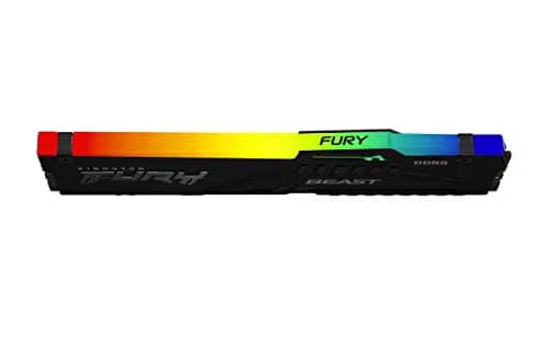 Kingston FURY Beast RGB Black DDR5-5600 CL40 16GB (1x16GB) image