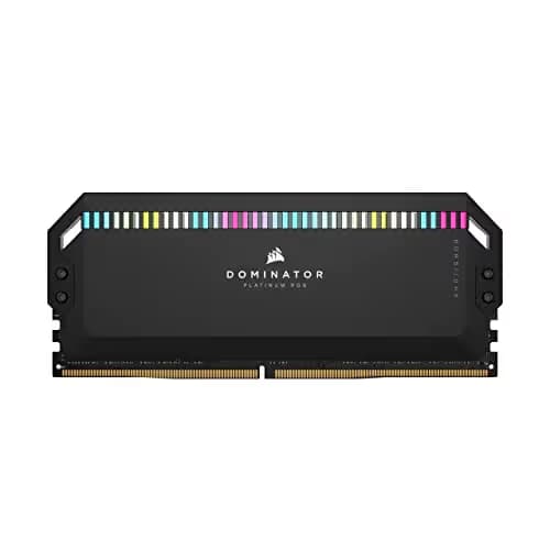 Corsair Dominator Platinum RGB Black DDR5-5600 CL40 64GB (2x32GB) image