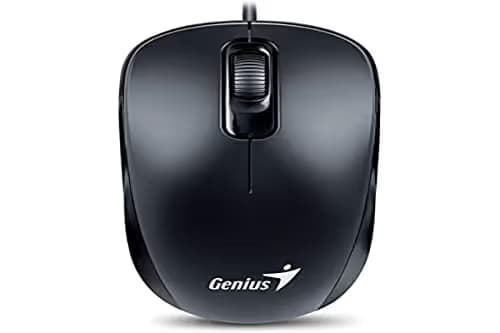 Genius DX 110 Wired Optical Black Mouse main image