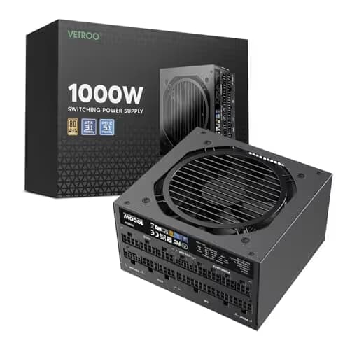 Vetroo GV1000 ATX 1000W Fully Modular 80+ Gold Certified main image