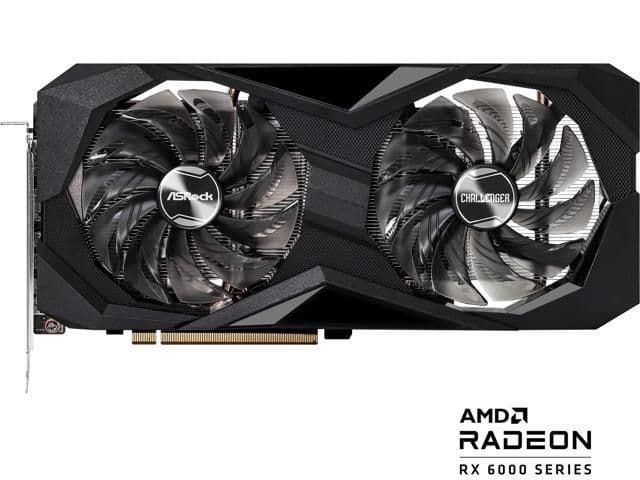 ASRock Radeon RX 6650 XT Challenger D OC 8GB GDDR6 Black main image