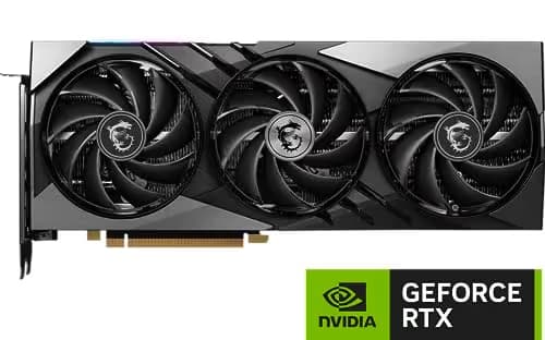 MSI GeForce RTX 4070 GAMING X SLIM 12GB GDDR6X Black / Gray image