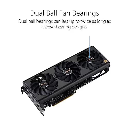 Asus ProArt OC GeForce RTX 4070 Ti 12GB GDDR6X Black / Gold image