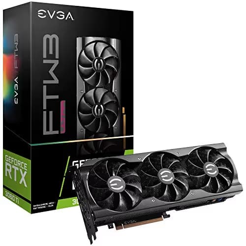 EVGA FTW3 ULTRA GAMING GeForce RTX 3060 Ti LHR 8GB GDDR6 Black main image