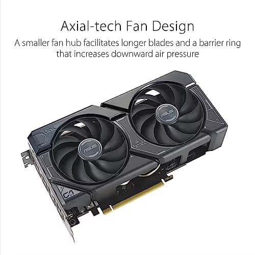 Asus DUAL OC GeForce RTX 4060 Ti 16GB GDDR6 Black image