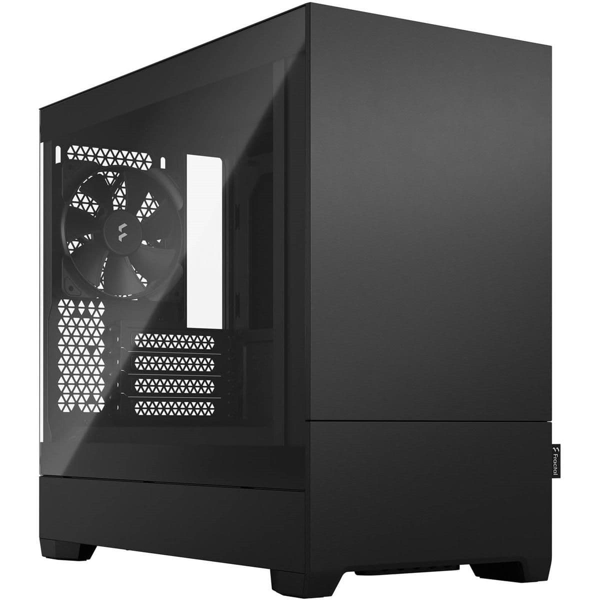 Fractal Design Pop Mini Silent Micro ATX Mid Tower Black Tempered Glass main image