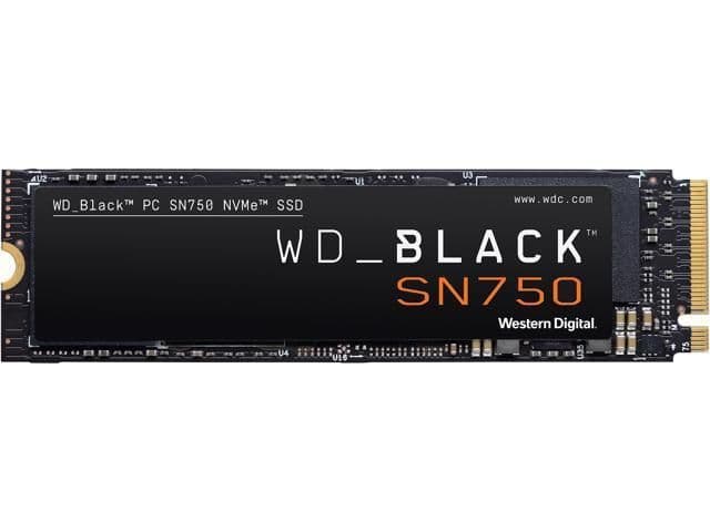 Western Digital Black SN750 2TB SSD M.2-2280 PCIe 3.0 x4 NVMe main image
