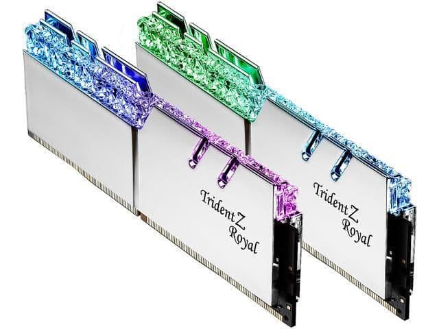 G.Skill Trident Z Royal Silver DDR4-4600 CL20 64GB (2x32GB) image