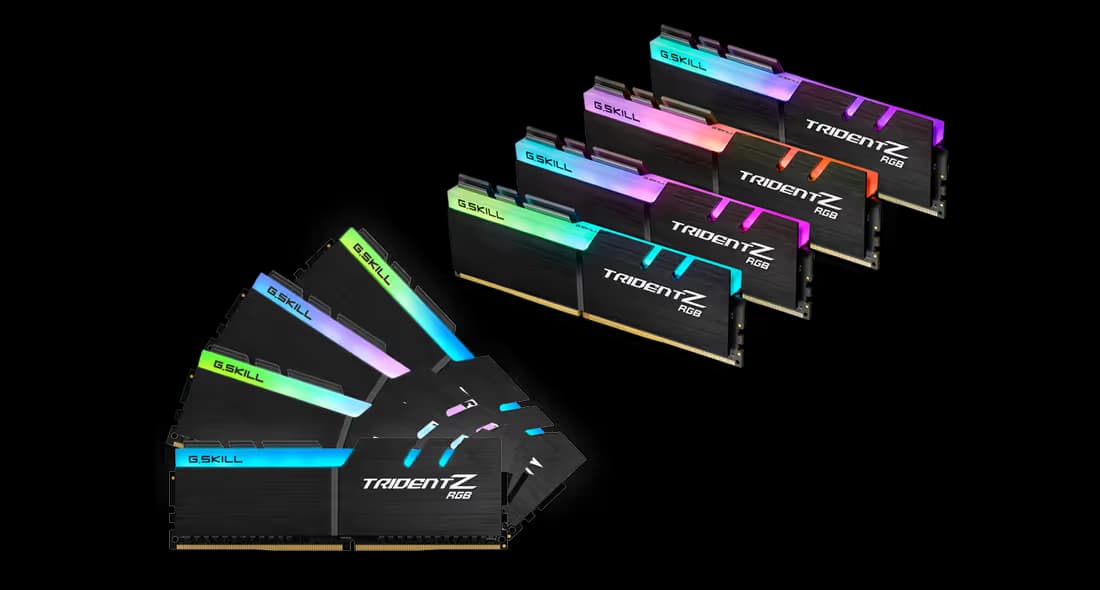 G.Skill Trident Z RGB DDR4-3600 CL17 128GB (8x16GB) main image