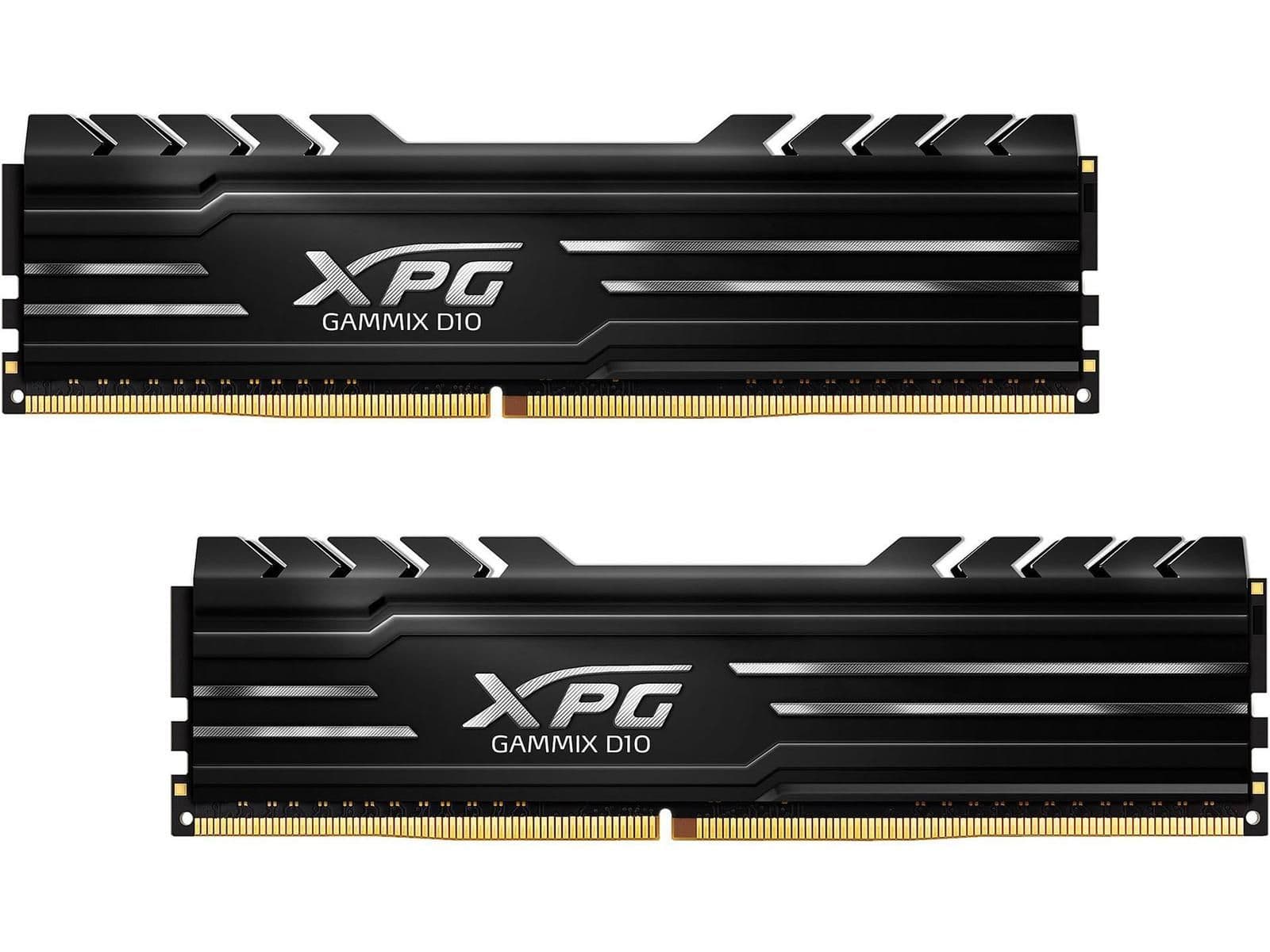 ADATA XPG GAMMIX D10 Black / White DDR4-3000 CL16 16GB (2x8GB) image