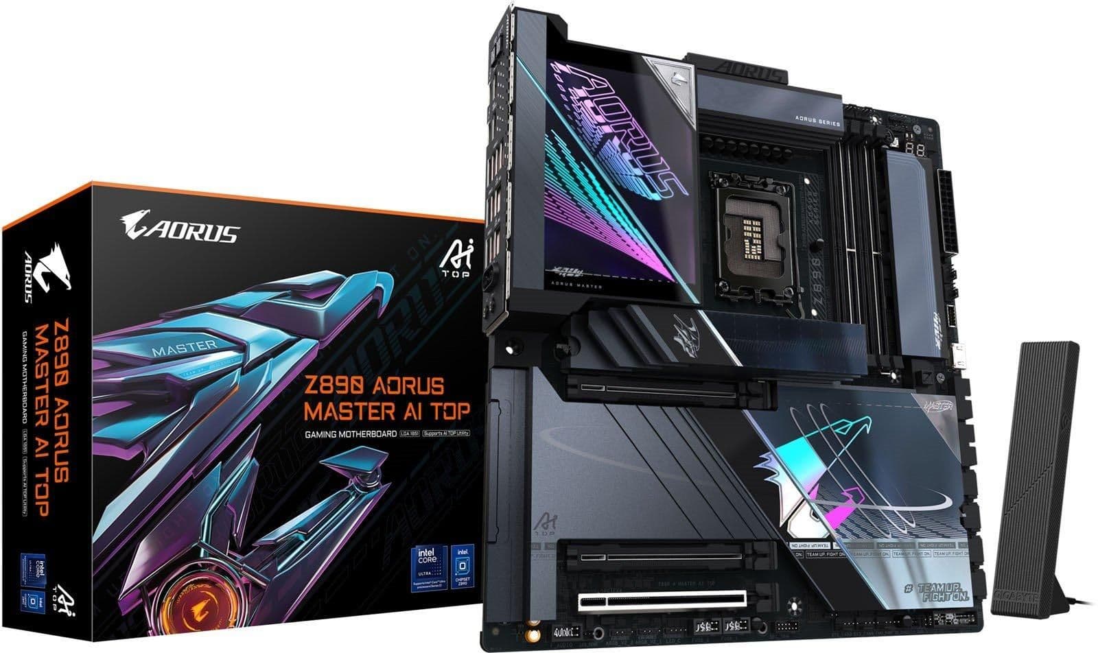 Gigabyte Z890 AORUS MASTER AI TOP DDR5 EATX main image