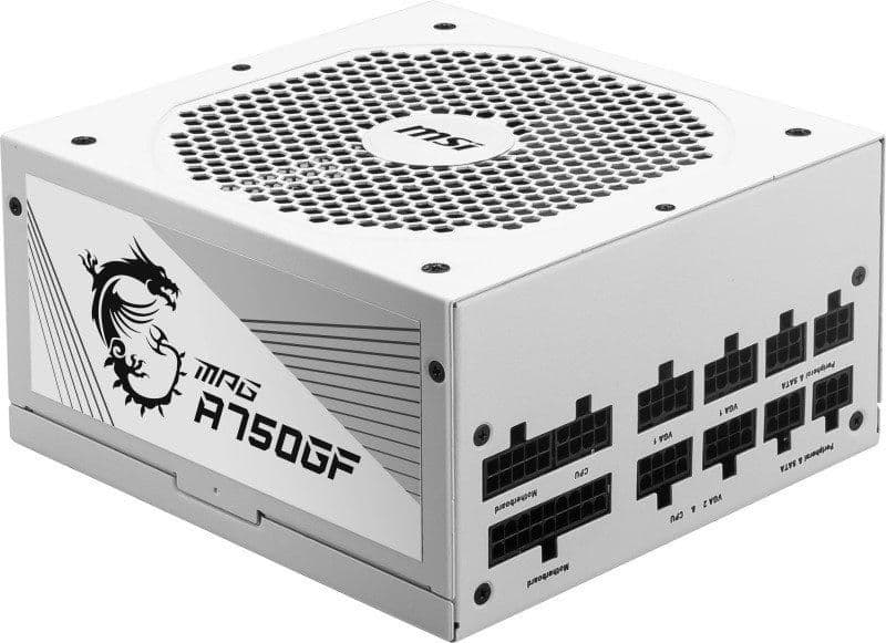 MSI MPG A750GF White 750W Fully Modular 80+ Gold image