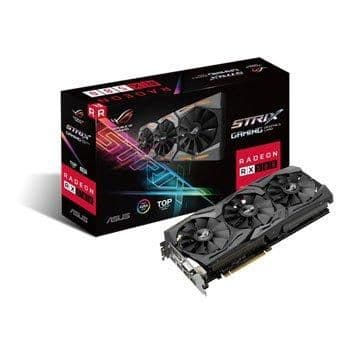 Asus ROG STRIX TOP Radeon RX 580 8GB GDDR5 Black image