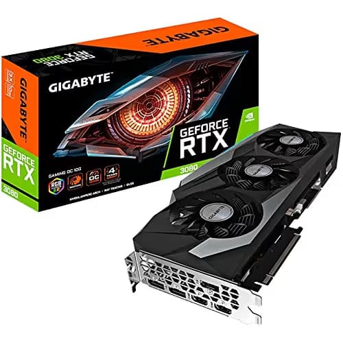 Gigabyte GAMING OC GeForce RTX 3080 10GB GDDR6X Black / Gray main image