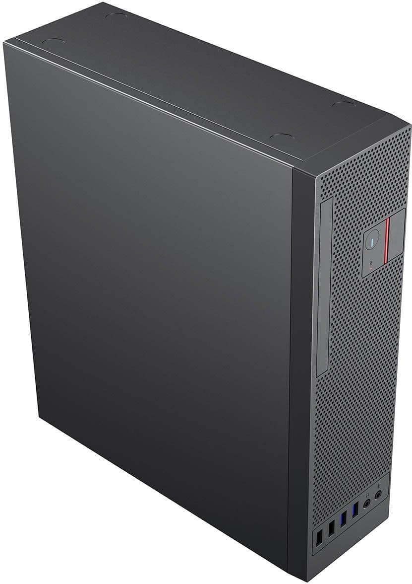 CiT S8 MicroATX Desktop Black / Silver Front USB (USB 3.2 Gen 1 Type-A, USB 2.0 Type-A) image