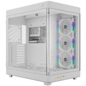GAMDIAS NESO P1 PRO ATX Full Tower White with Tempered Glass Side Panel and USB 3.2 Gen 2 Type-C, USB 3.2 Gen 1 Type-A main image