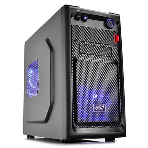 Deepcool SMARTER Micro ATX Mini Tower Black / Blue image