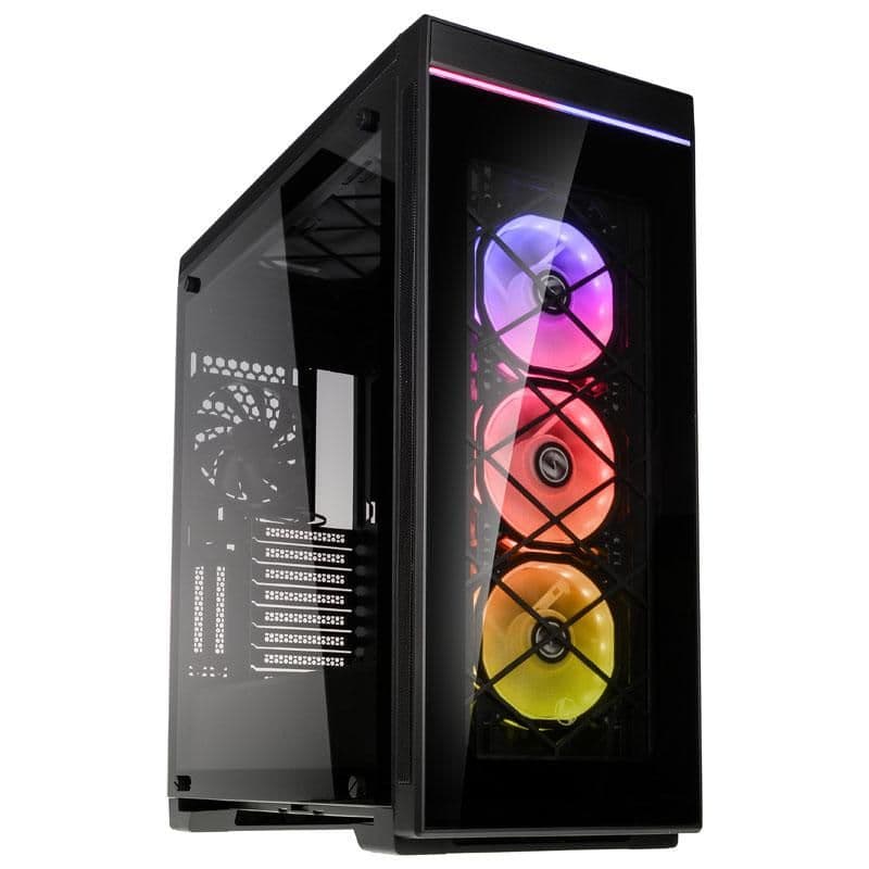 Lian Li ALPHA 550X ATX Mid Tower Black Tempered Glass Side Panel, USB 3.2 Gen 2 Type-C, USB 3.2 Gen 1 Type-A main image