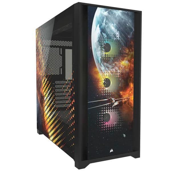 Corsair iCUE 5000X RGB SIGNATURE SERIES Mid-Tower Smart Case — Planetary main image