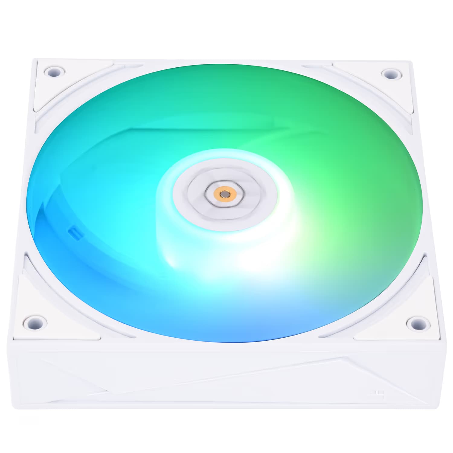 Thermalright TL-H12W-X28-S 120mm 80.45 CFM White Addressable RGB PWM image