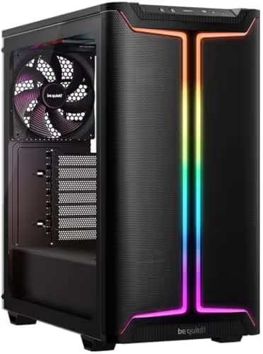 be quiet! Pure Base 501 DX ATX Mid Tower Black Tempered Glass Side Panel main image