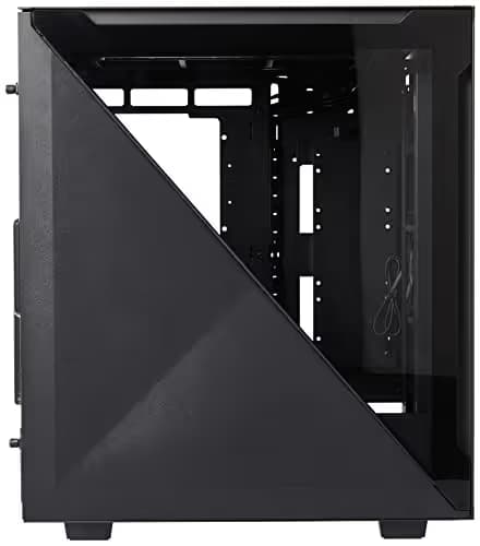 Thermaltake Divider 500 ATX Mid Tower Black Tempered Glass Side Panel ARGB Air image