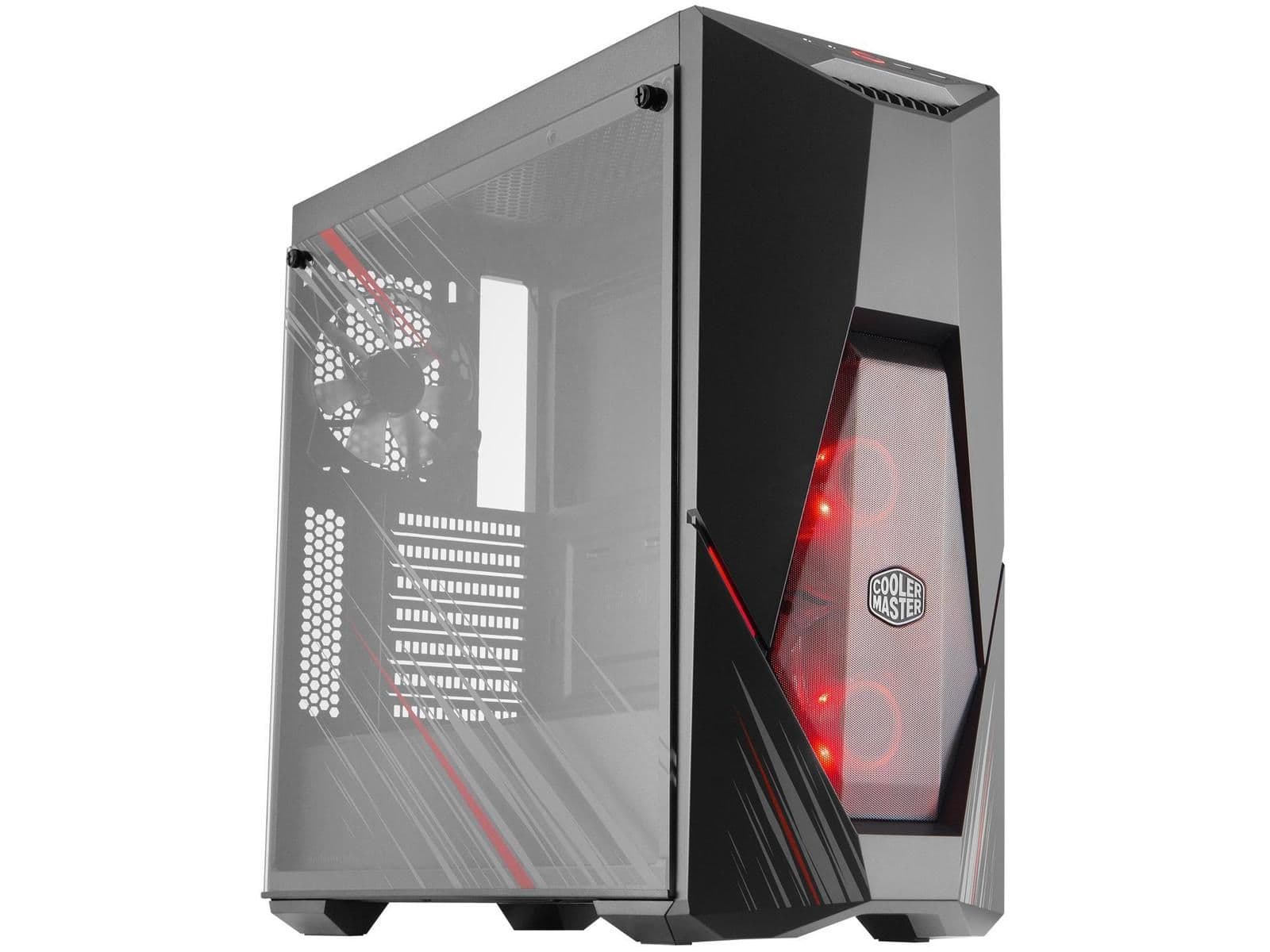 Cooler Master MasterBox K500 Phantom Gaming Edition ATX Mid Tower Black with Tempered Glass Side Panel and USB 3.2 Gen 1 Type-A main image
