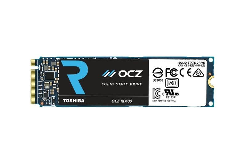 OCZ RD400 512GB SSD M.2-2280 PCIe 3.0 x4 NVMe main image