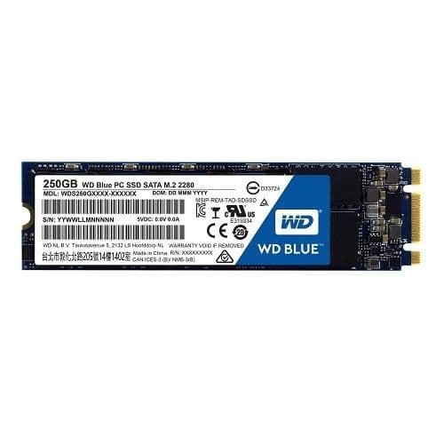 Western Digital Blue 250GB SSD M.2-2280 SATA image
