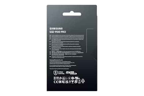 Samsung 9100 PRO 1TB M.2-2280 SSD PCIe 5.0 x4 NVMe image