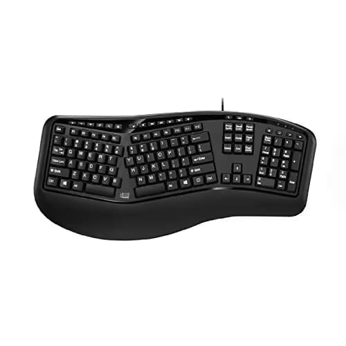 Adesso AKB-150UB-TAA Wired Ergonomic Keyboard image