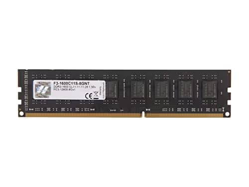 G.Skill Value Black DDR3-1600 CL11 8GB (1x8GB) main image