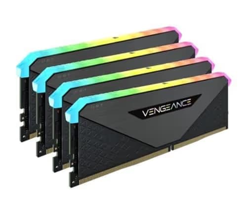 Corsair Vengeance RGB RT Black DDR4-3200 CL16 32GB (4x8GB) image