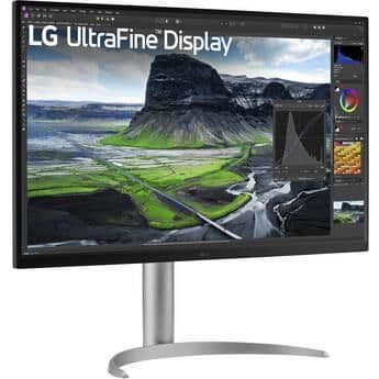 LG 32BQ85U-W 31.5" 4K 60Hz Nano IPS Monitor image