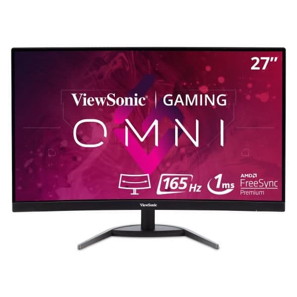ViewSonic VX2768-PC-MHD 27" 1080p 165Hz VA Curved Monitor image