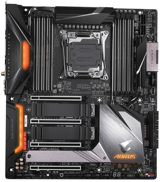Gigabyte X299X AORUS MASTER DDR4 EATX image