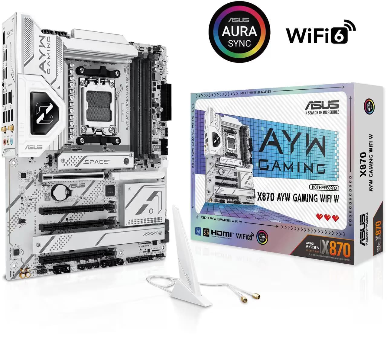 Asus X870 AYW GAMING WIFI W DDR5 ATX image