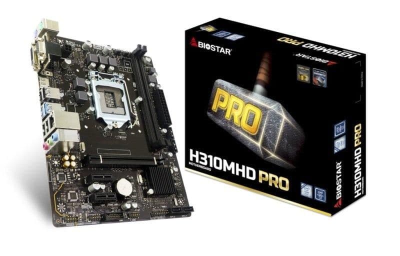 Biostar H310 MHD PRO LGA1151 DDR4 Micro ATX image